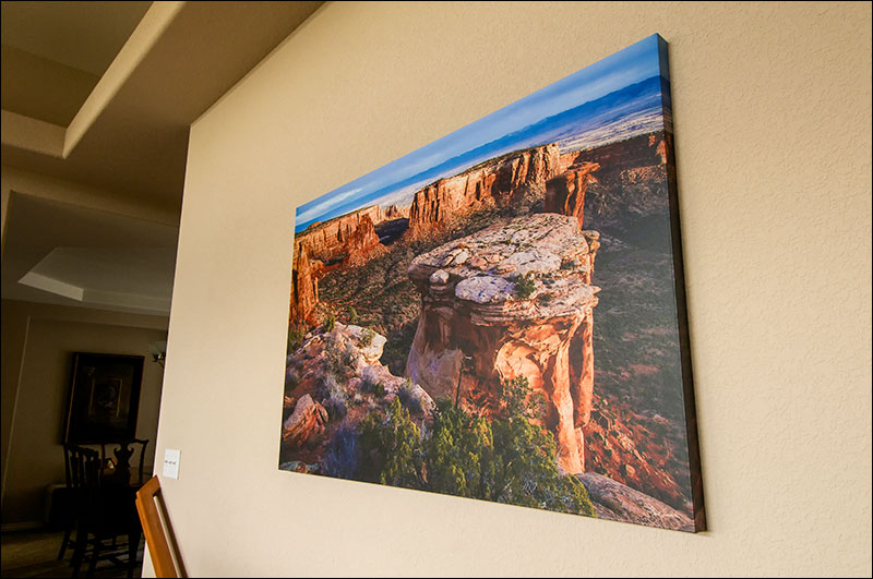 plaque mounted prints