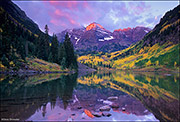 Maroon Bells Sunrise Reflection