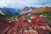 Maroon Bells From Willow Pass