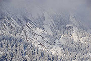 Spotlight on Winter Flatirons