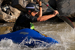 Aaron Kayaking The Hoback