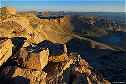 Sunrise On Mount Evans