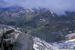 Halfmoon Lakes From Massive
