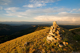 Lookout Peak Cairn