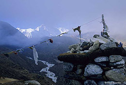 Cho Oyu Above the Dudh Kosi