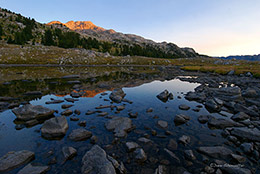 Glover Peak Sunrise Reflection