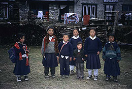 Napali School Children