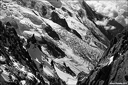 Mer De Glace On Mont Blanc