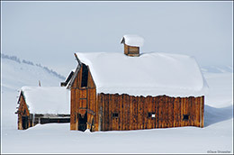 Parlin Barn Winter