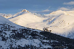 Robeson Peak Winter Morning