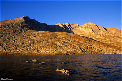 Mount Evans and Summit Lake at Sunrise print