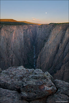 Black Canyon Moon print