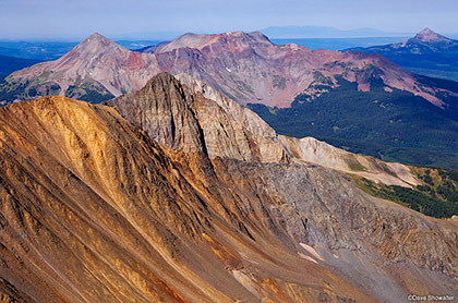 Dolores Peak View print