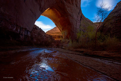 Jacob Hamblin Arch Over Coyote Creek print