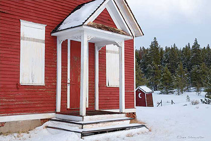 Leadville Schoolhouse print