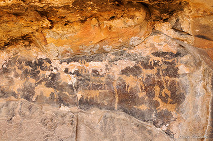 Canyon Petroglyphs print