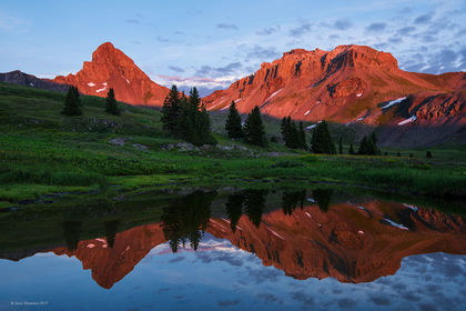 Wetterhorn Reflection print