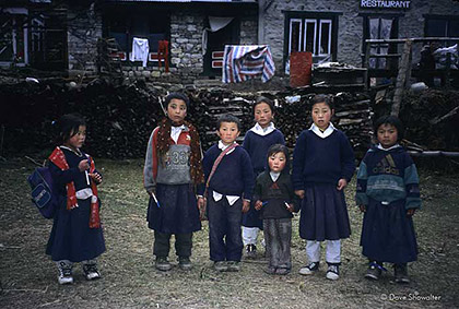 Napali School Children print