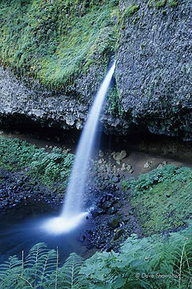 Little Horsetail Falls print