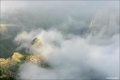 Spotlight on Machu Picchu print