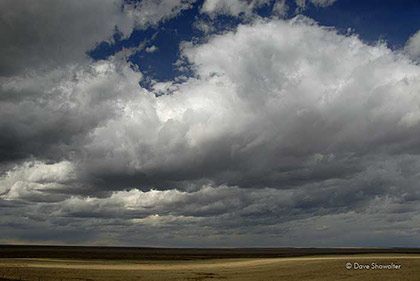 Autumn Prairie Storm print