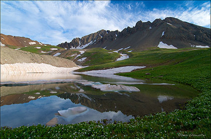 Mount Sneffels Reflection print