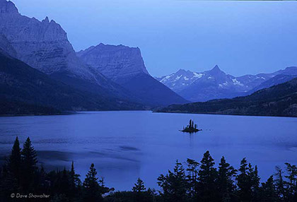 Saint Mary Lake Before Dawn print