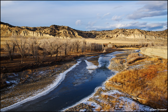 &nbsp;The Greybull River, one of the most important rivers in the West, flows through ranchland in Spring Creek Basin west of...