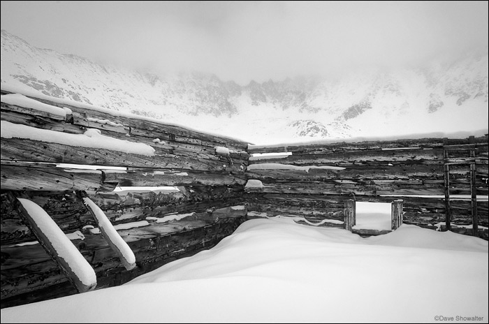 &nbsp;Five or six feet of powder fill the ruins like sand at Boston Mine. This was the most snow we've ever seen in Mayflower...
