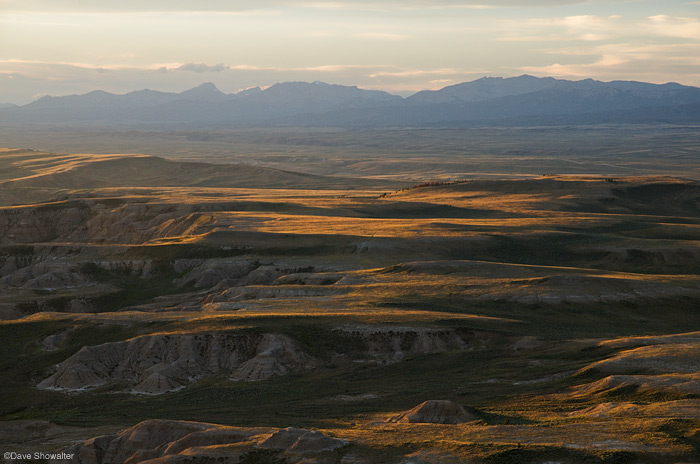 Pacific Butte, in the Jack Morrow Hills, provides the vantage point for this &nbsp;view of sunset light on South Pass and the...