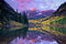 Maroon Bells Sunrise Reflection print