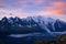 Mont Blanc Sunrise print