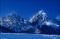 Grand Teton One Winter Afternoon print