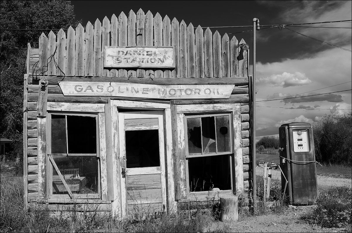 This treasure from the past is on the main drag in tiny Daniel, Wyoming. Daniel is in Sublette County, northwest of Pinedale....