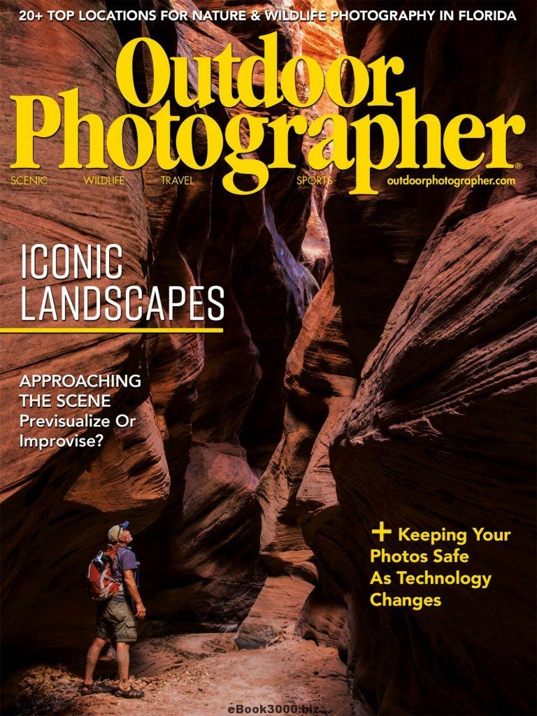 Cover of Outdoor Photographer, March, 2018.&nbsp;