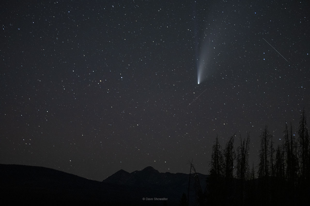 Comet Neowoise captured our attention on summer evenings in 2020, blazing over the Colorado River Headwaters and the Never Summer...